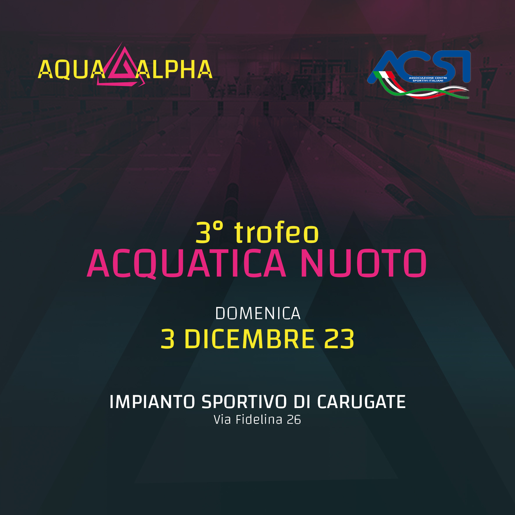 AquaAlpha_3^ trofeo Acquatica Nuoto